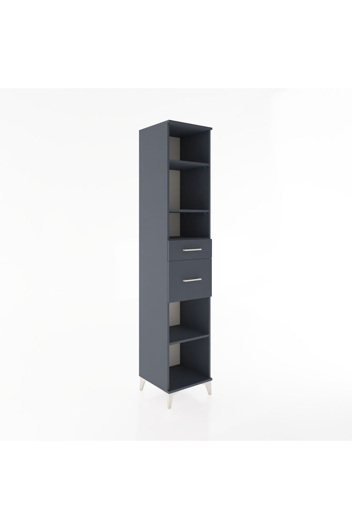 Hyperion Dolap 4 Raflı 2 Çekmeceli 44x44x221 - S61M242V5B