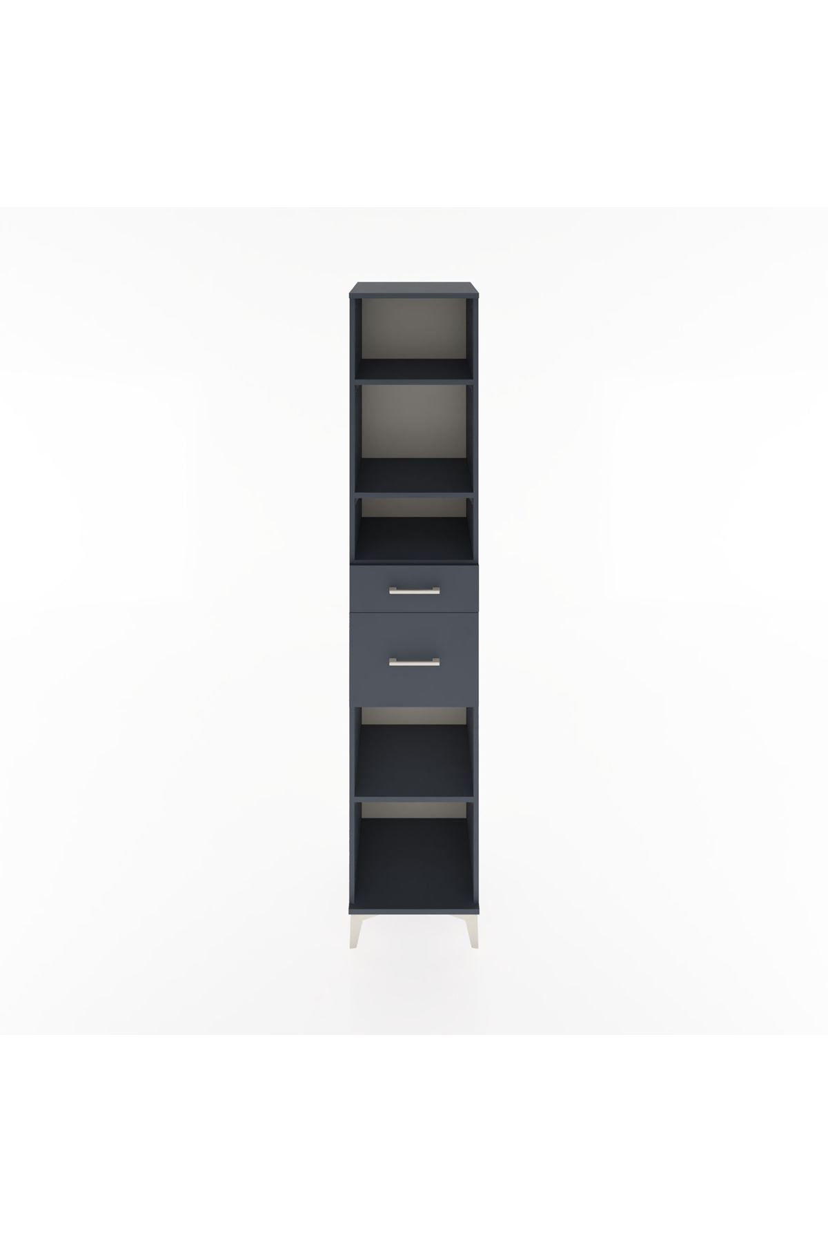 Hyperion Dolap 4 Raflı 2 Çekmeceli 44x44x221 - S61M242V5B