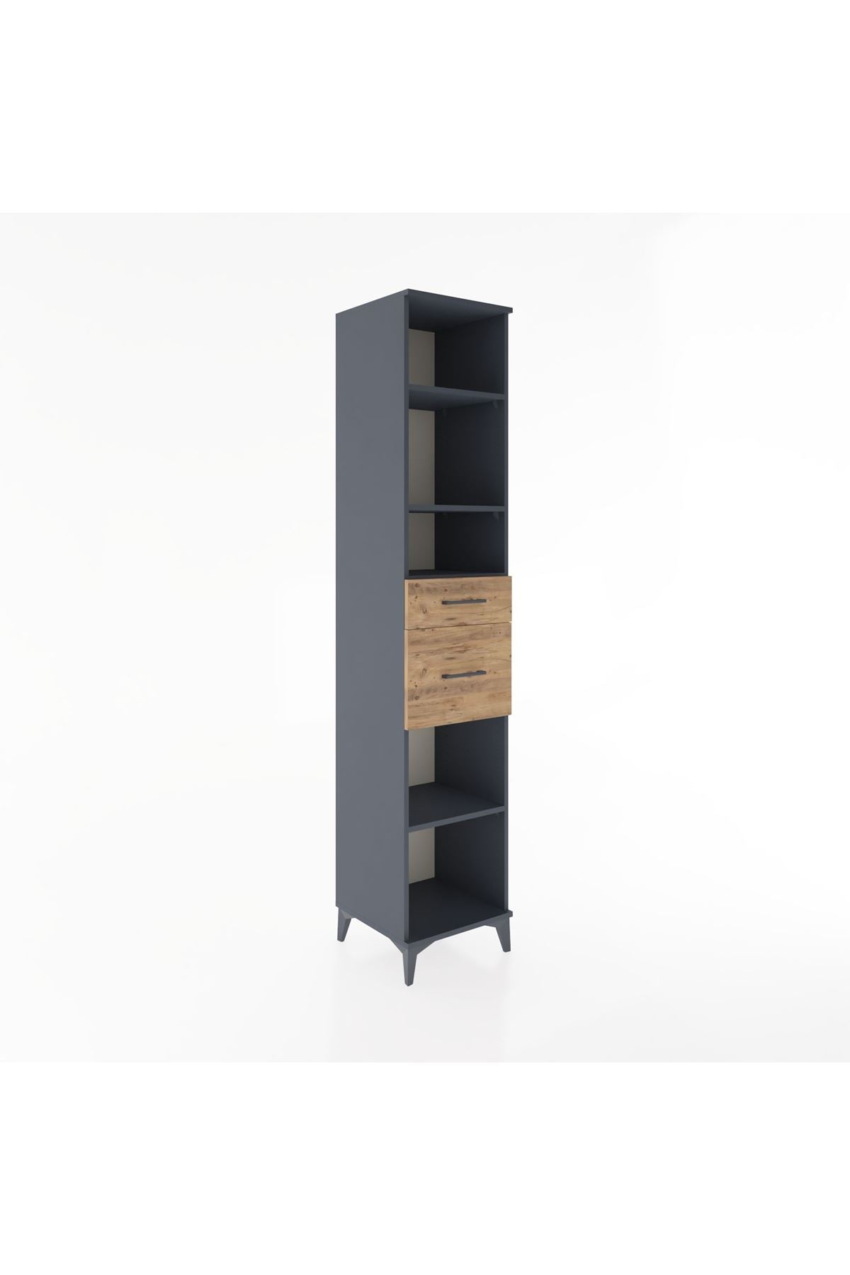 Hyperion Dolap 4 Raflı 2 Çekmeceli 44x44x221 - S61M242V6B