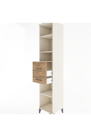 Hyperion Dolap 4 Raflı 2 Çekmeceli 44x44x221 - S61M243V3B