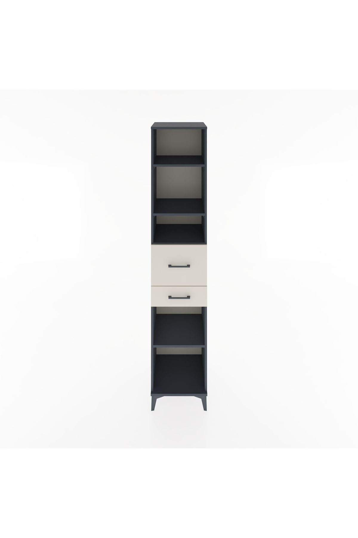 Hyperion Dolap 4 Raflı 2 Çekmeceli 44x44x221 - S61M243V4B