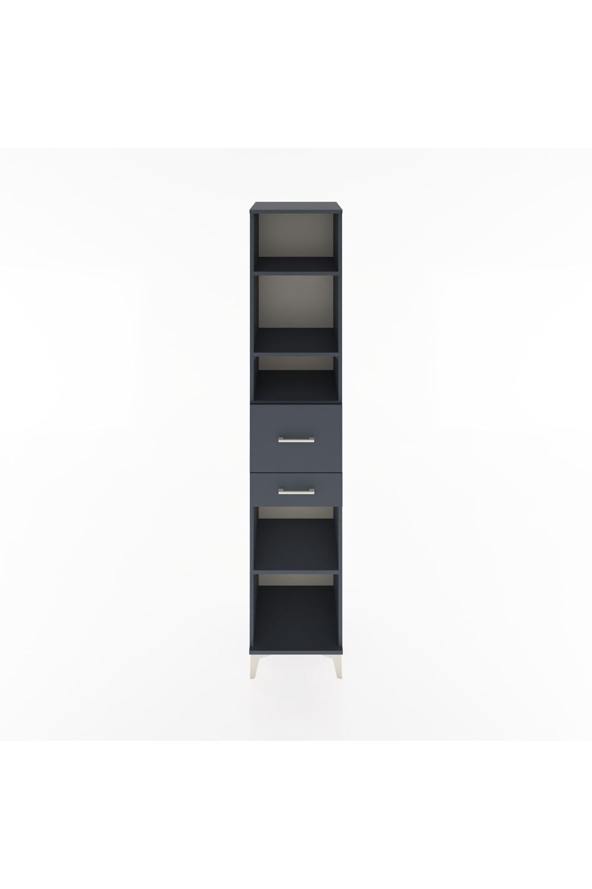 Hyperion Dolap 4 Raflı 2 Çekmeceli 44x44x221 - S61M243V5B