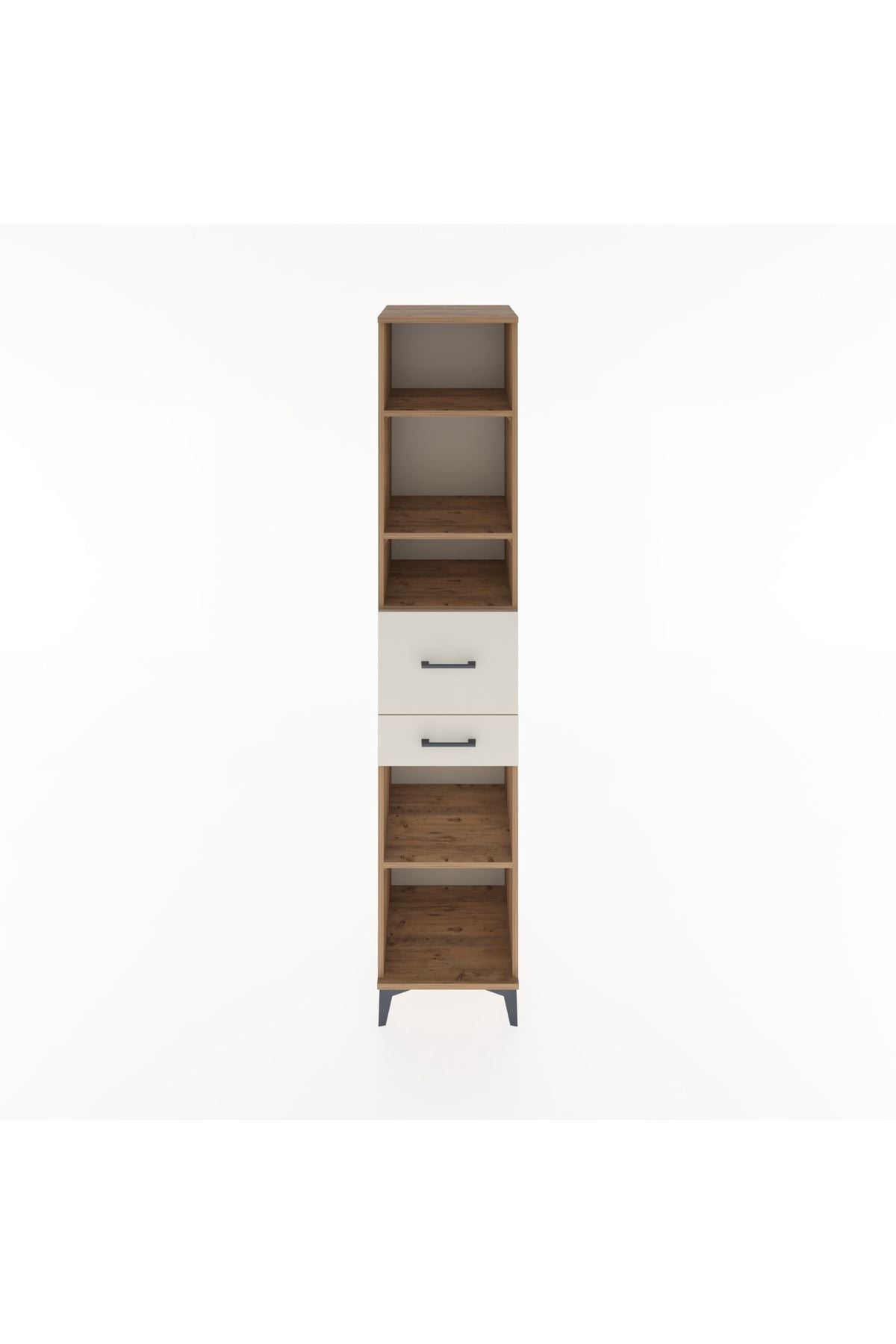 Hyperion Dolap 4 Raflı 2 Çekmeceli 44x44x221 - S61M243V7B