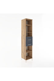 Hyperion Dolap 4 Raflı 2 Çekmeceli 44x44x221 - S61M243V8B