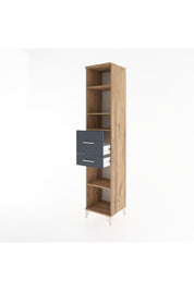 Hyperion Dolap 4 Raflı 2 Çekmeceli 44x44x221 - S61M243V8B