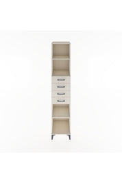 Hyperion Dolap 3 Raflı 4 Çekmeceli 44x44x221 - S61M244V1B