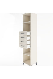 Hyperion Dolap 3 Raflı 4 Çekmeceli 44x44x221 - S61M244V1B