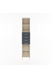 Hyperion Dolap 3 Raflı 4 Çekmeceli 44x44x221 - S61M244V2B