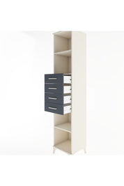 Hyperion Dolap 3 Raflı 4 Çekmeceli 44x44x221 - S61M244V2B