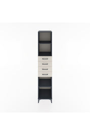 Hyperion Dolap 3 Raflı 4 Çekmeceli 44x44x221 - S61M244V4B