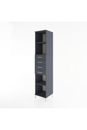 Hyperion Dolap 3 Raflı 4 Çekmeceli 44x44x221 - S61M244V5B