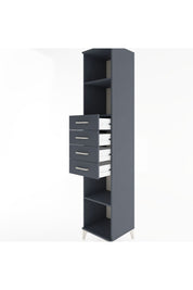 Hyperion Dolap 3 Raflı 4 Çekmeceli 44x44x221 - S61M244V5B