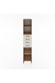 Hyperion Dolap 3 Raflı 4 Çekmeceli 44x44x221 - S61M244V7B