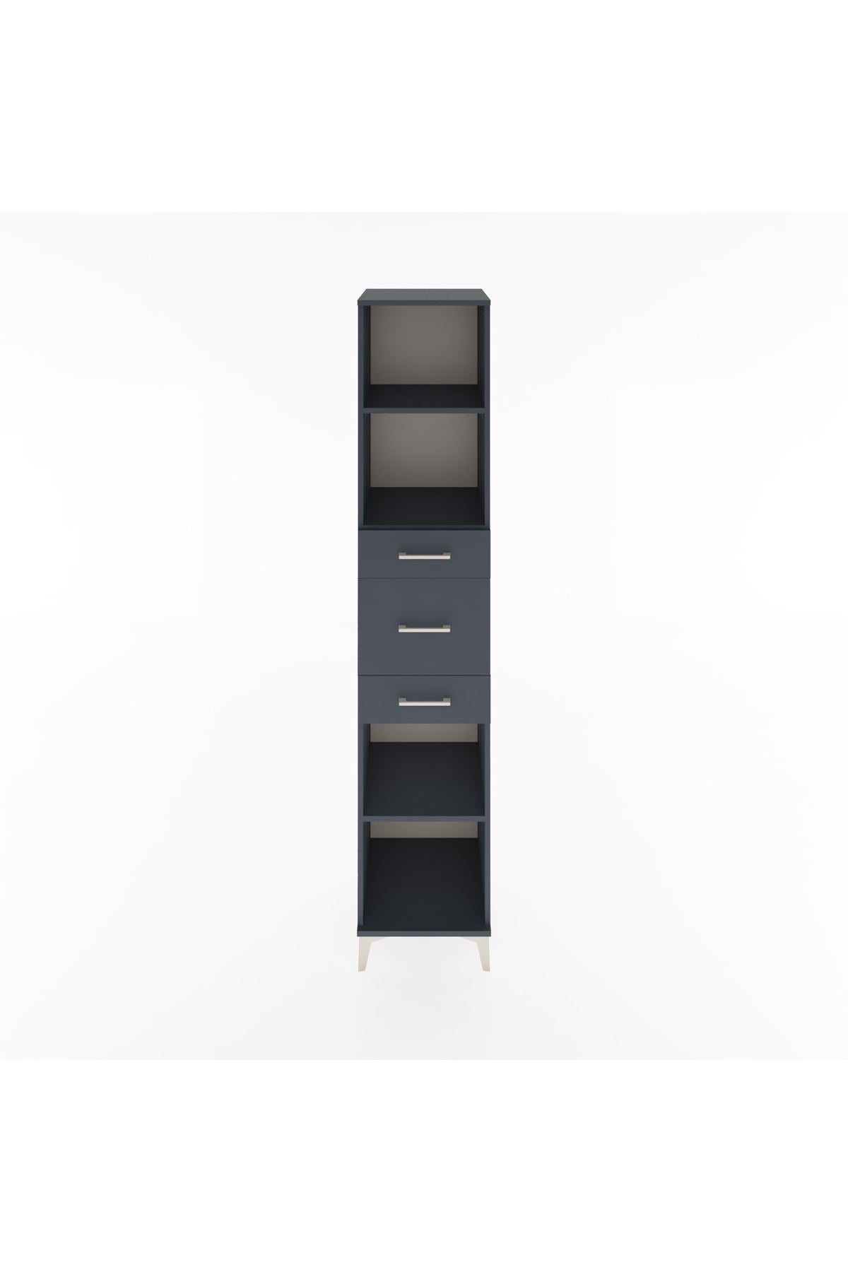 Hyperion Dolap 3 Raflı 3 Çekmeceli 44x44x221 - S61M245V5B