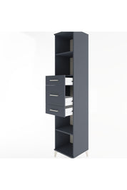 Hyperion Dolap 3 Raflı 3 Çekmeceli 44x44x221 - S61M245V5B