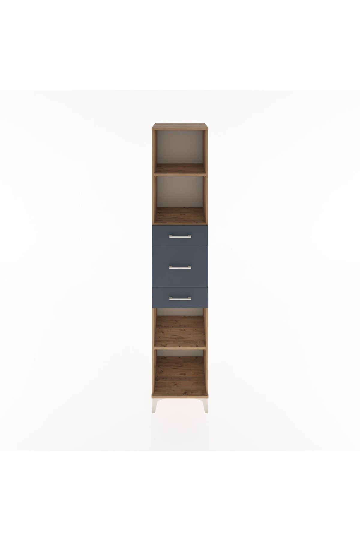 Hyperion Dolap 3 Raflı 3 Çekmeceli 44x44x221 - S61M245V8B