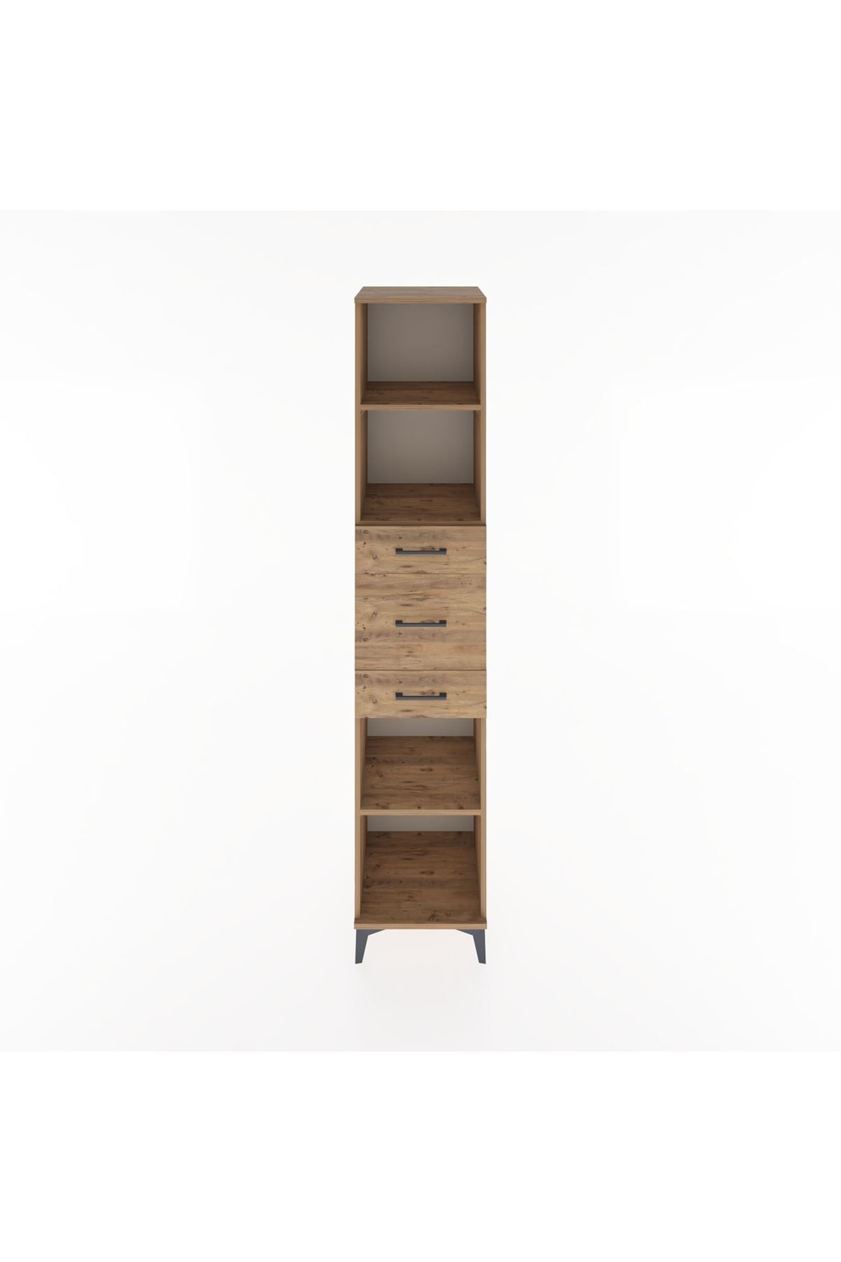 Hyperion Dolap 3 Raflı 3 Çekmeceli 44x44x221 - S61M245V9B