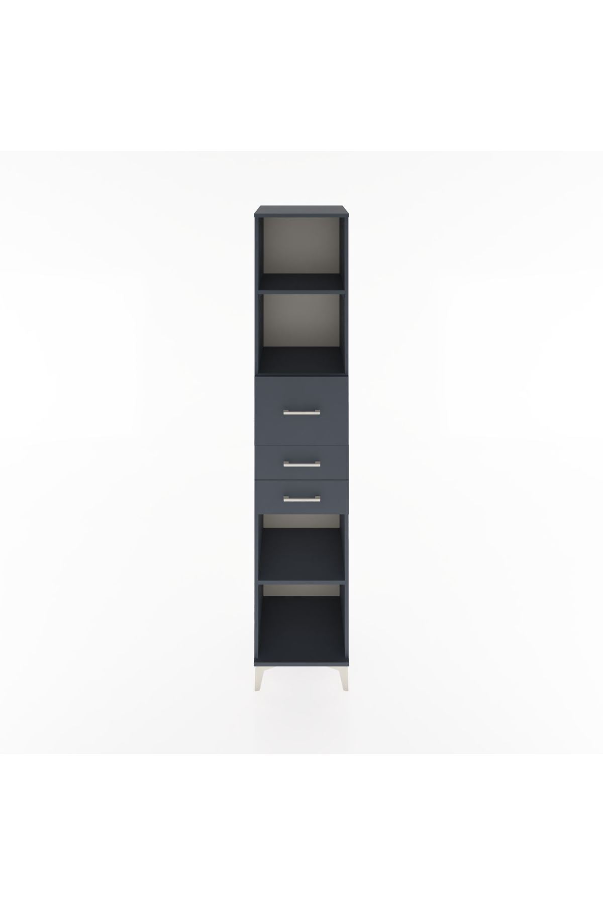 Hyperion Dolap 4 Raflı 3 Çekmeceli 44x44x221 - S61M246V5B