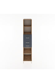 Hyperion Dolap 4 Raflı 3 Çekmeceli 44x44x221 - S61M246V8B