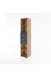 Hyperion Dolap 4 Raflı 3 Çekmeceli 44x44x221 - S61M246V8B