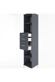 Hyperion Dolap 3 Raflı 3 Çekmeceli 44x44x221 - S61M247V5B