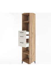 Hyperion Dolap 3 Raflı 3 Çekmeceli 44x44x221 - S61M247V7B