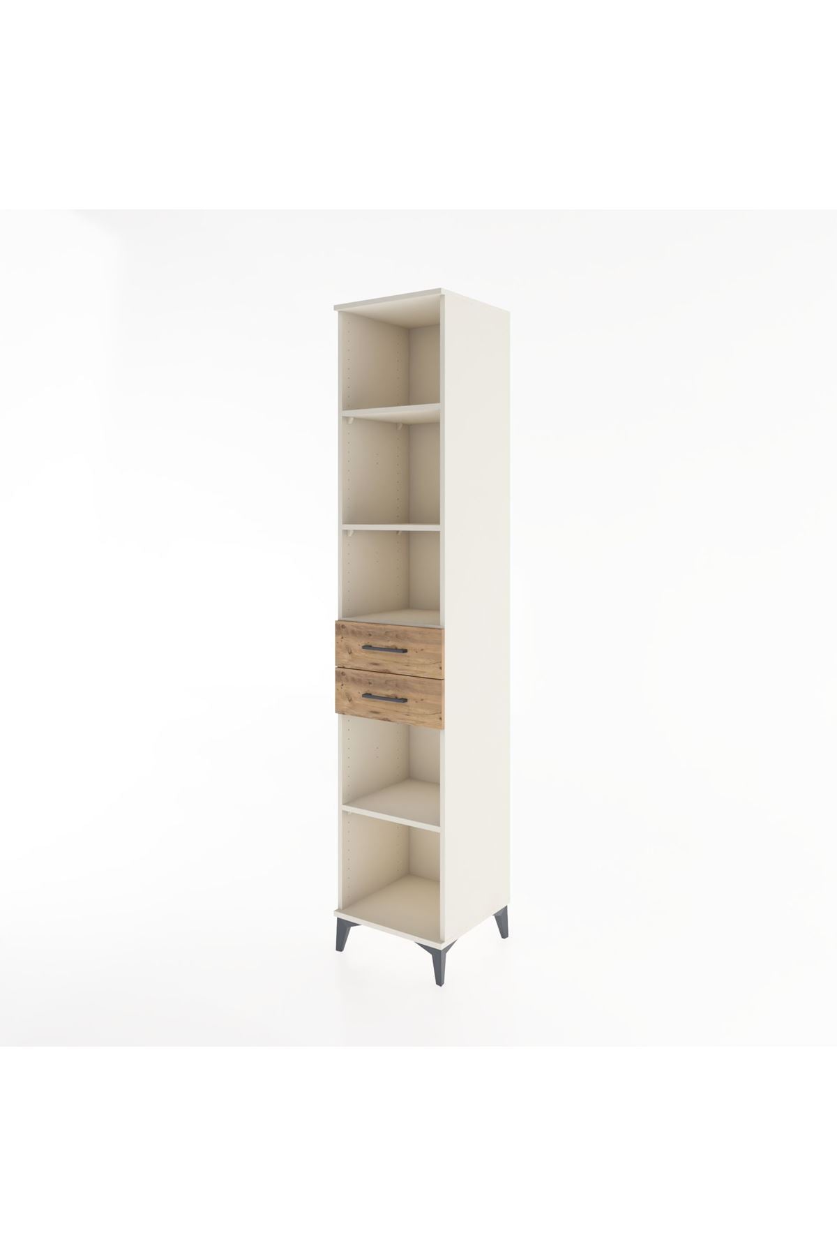 Hyperion Dolap 4 Raflı 2 Çekmeceli 44x44x221 - S61M248V3B