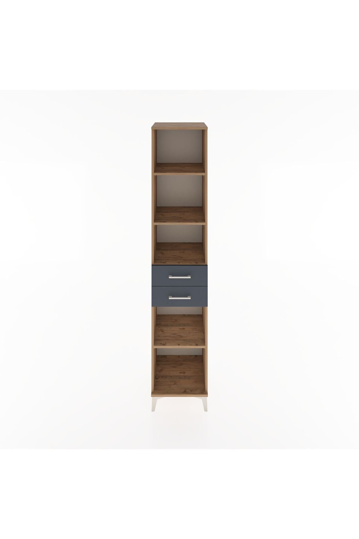 Hyperion Dolap 4 Raflı 2 Çekmeceli 44x44x221 - S61M248V8B