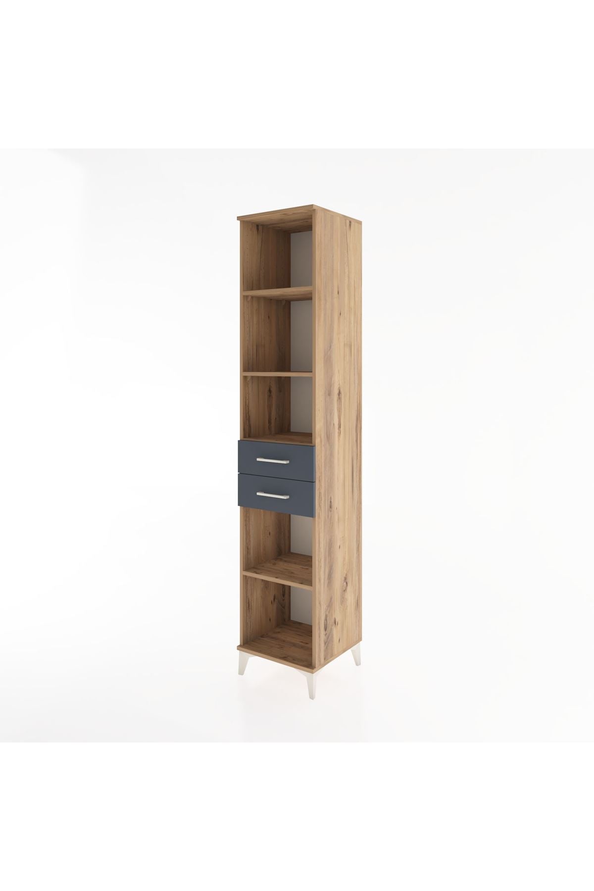 Hyperion Dolap 4 Raflı 2 Çekmeceli 44x44x221 - S61M248V8B