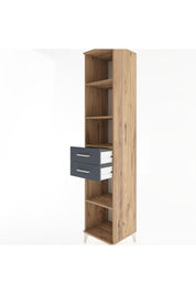 Hyperion Dolap 4 Raflı 2 Çekmeceli 44x44x221 - S61M248V8B