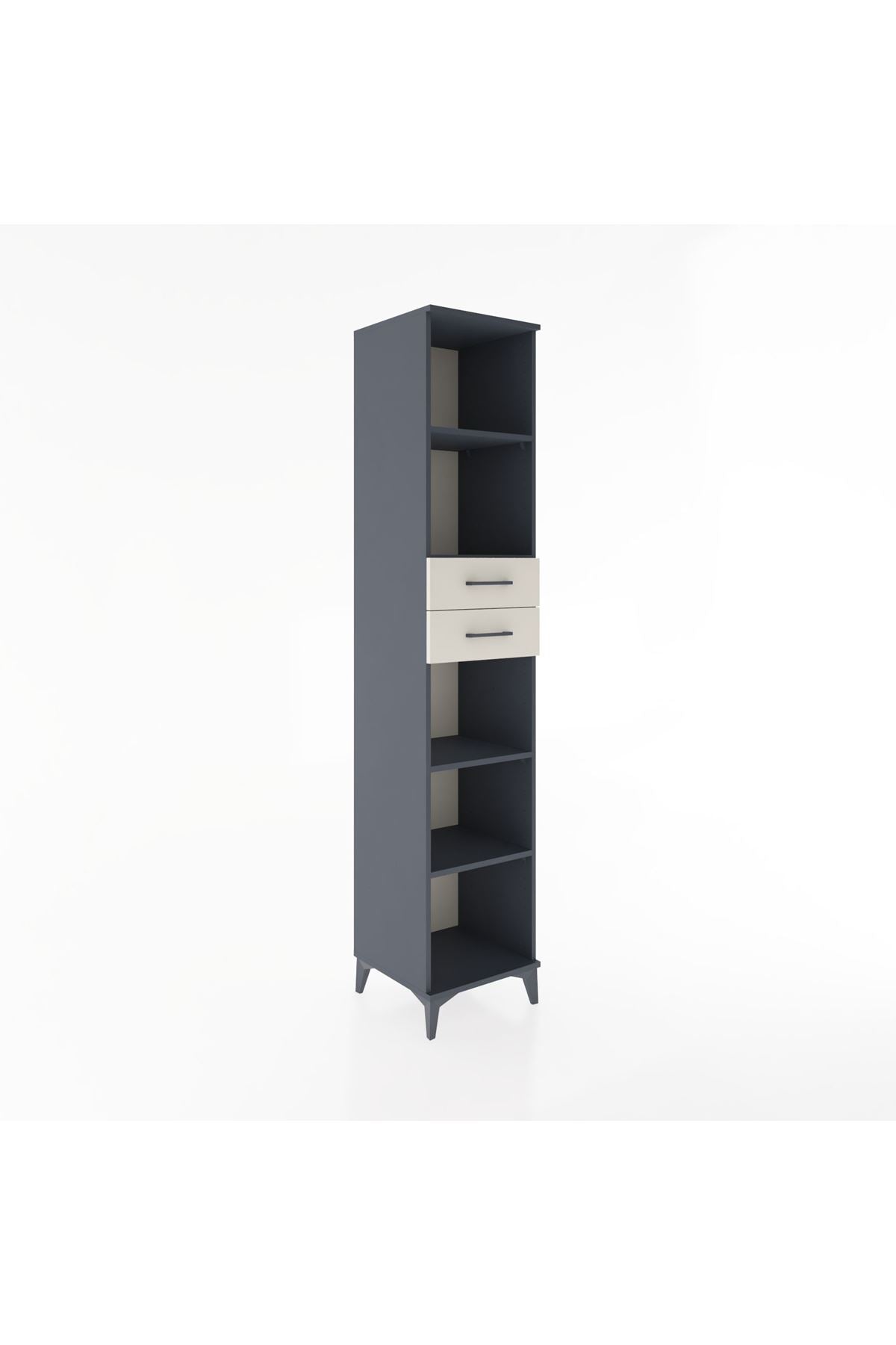 Hyperion Dolap 4 Raflı 2 Çekmeceli 44x44x221 - S61M249V4B