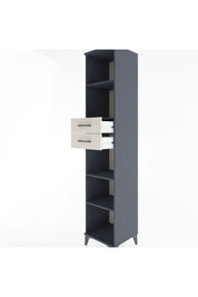 Hyperion Dolap 4 Raflı 2 Çekmeceli 44x44x221 - S61M249V4B