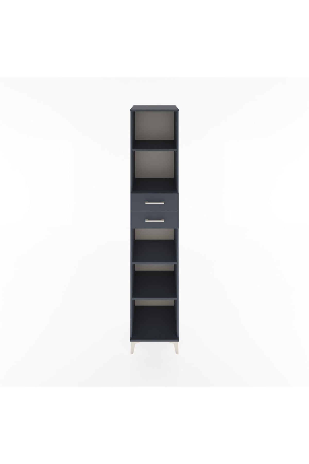 Hyperion Dolap 4 Raflı 2 Çekmeceli 44x44x221 - S61M249V5B