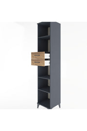 Hyperion Dolap 4 Raflı 2 Çekmeceli 44x44x221 - S61M249V6B