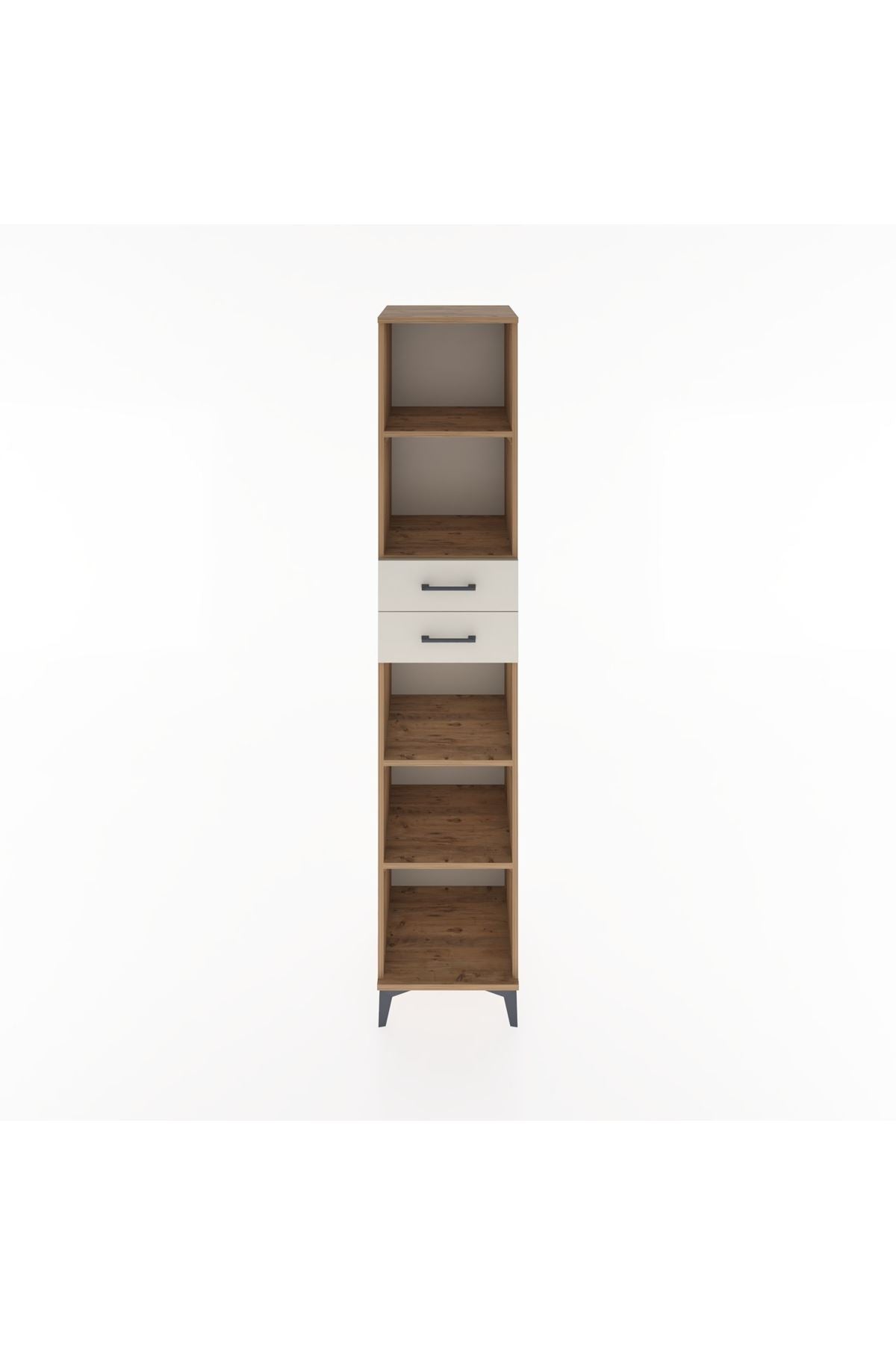 Hyperion Dolap 4 Raflı 2 Çekmeceli 44x44x221 - S61M249V7B