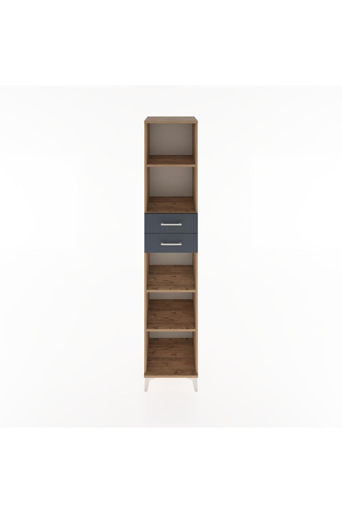 Hyperion Dolap 4 Raflı 2 Çekmeceli 44x44x221 - S61M249V8B