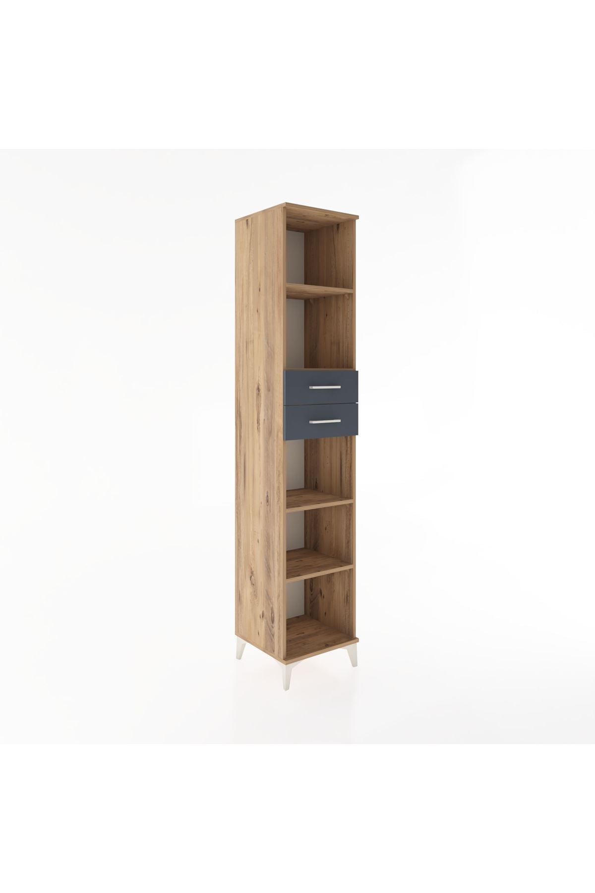 Hyperion Dolap 4 Raflı 2 Çekmeceli 44x44x221 - S61M249V8B