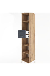 Hyperion Dolap 4 Raflı 2 Çekmeceli 44x44x221 - S61M249V8B