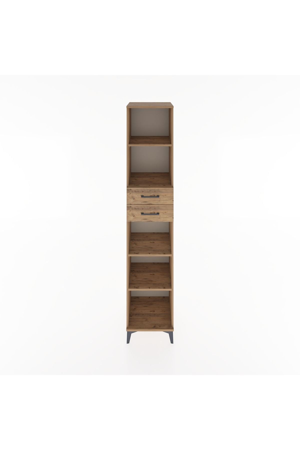 Hyperion Dolap 4 Raflı 2 Çekmeceli 44x44x221 - S61M249V9B