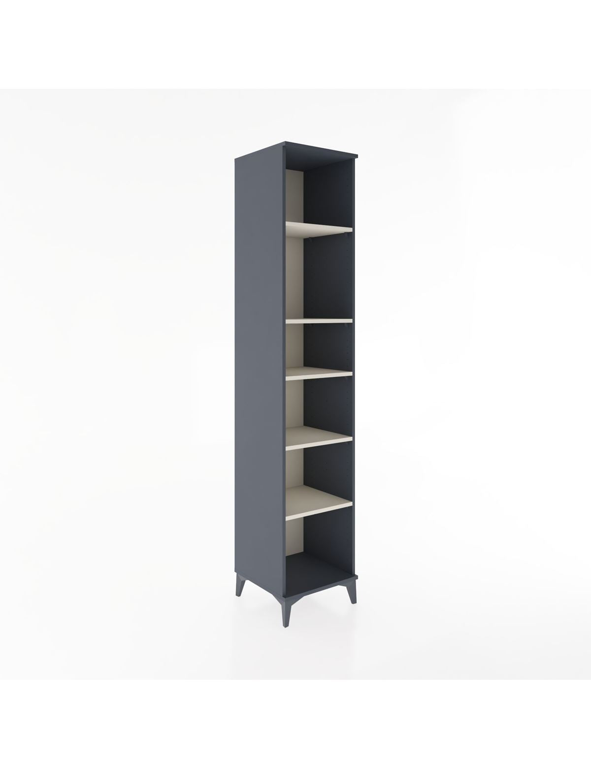 Hyperion Dolap 5 Raflı 44x44x221 Antrasit-Aytaşı