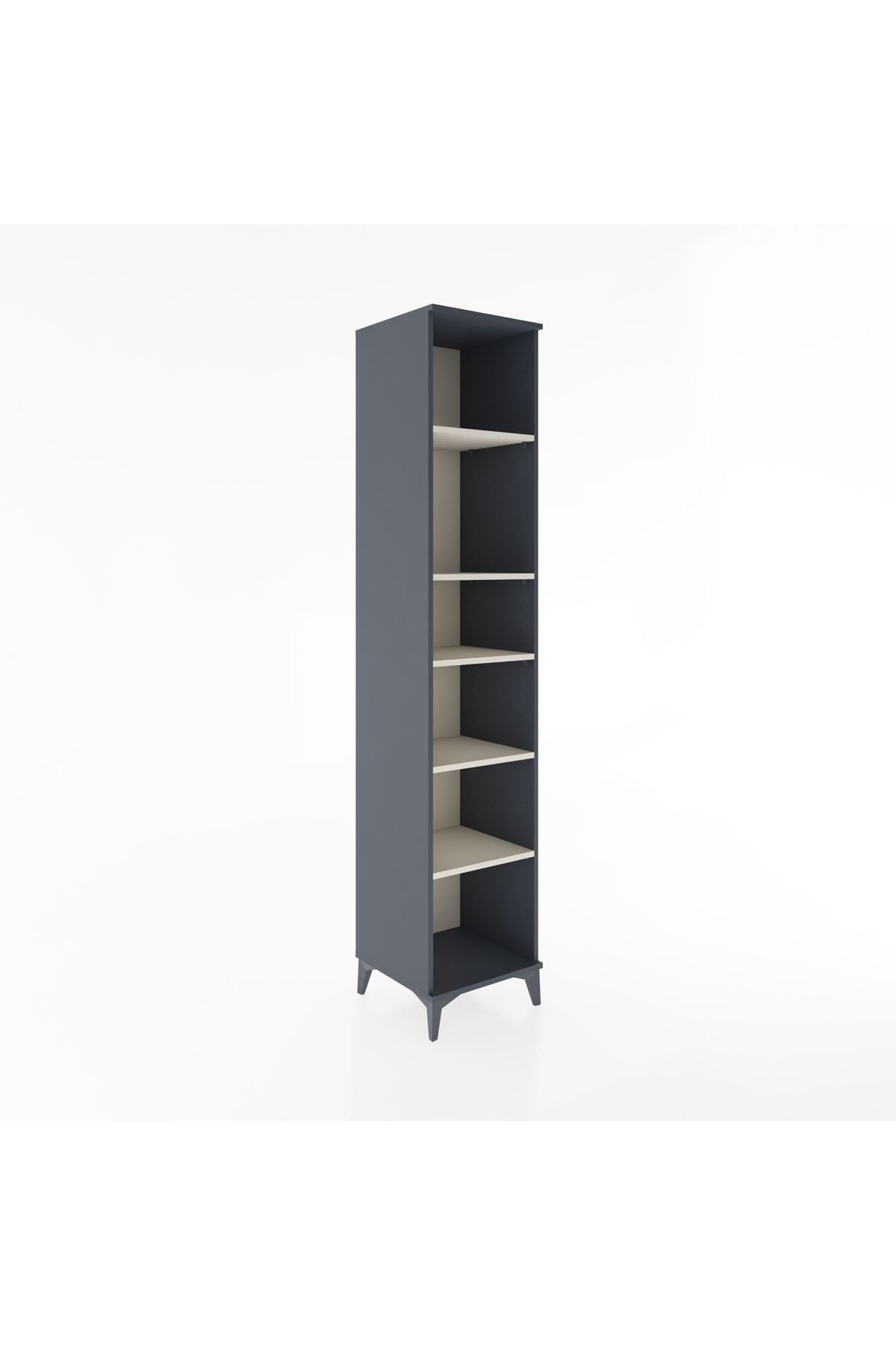 Hyperion Dolap 5 Raflı 44x44x221 Antrasit-Aytaşı