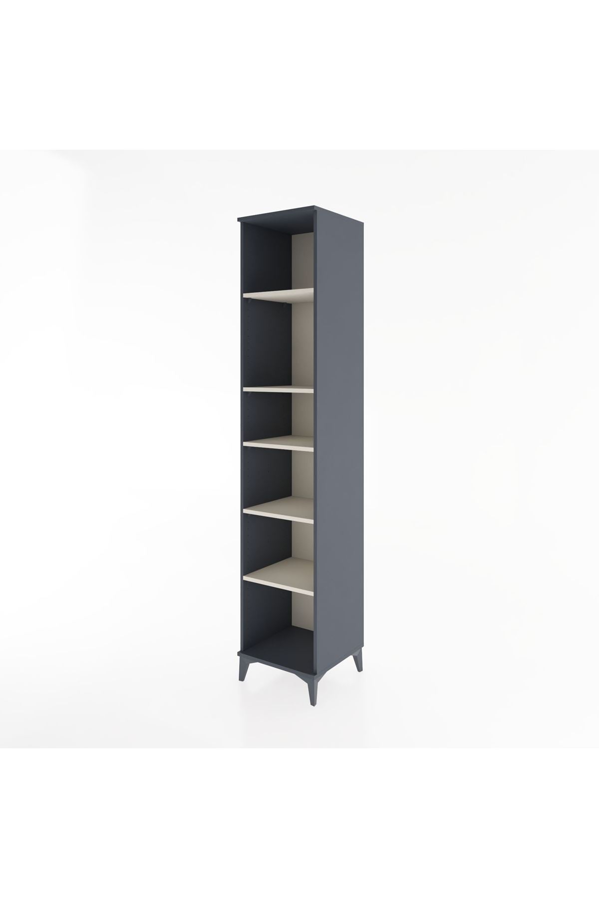 Hyperion Dolap 5 Raflı 44x44x221 Antrasit-Aytaşı