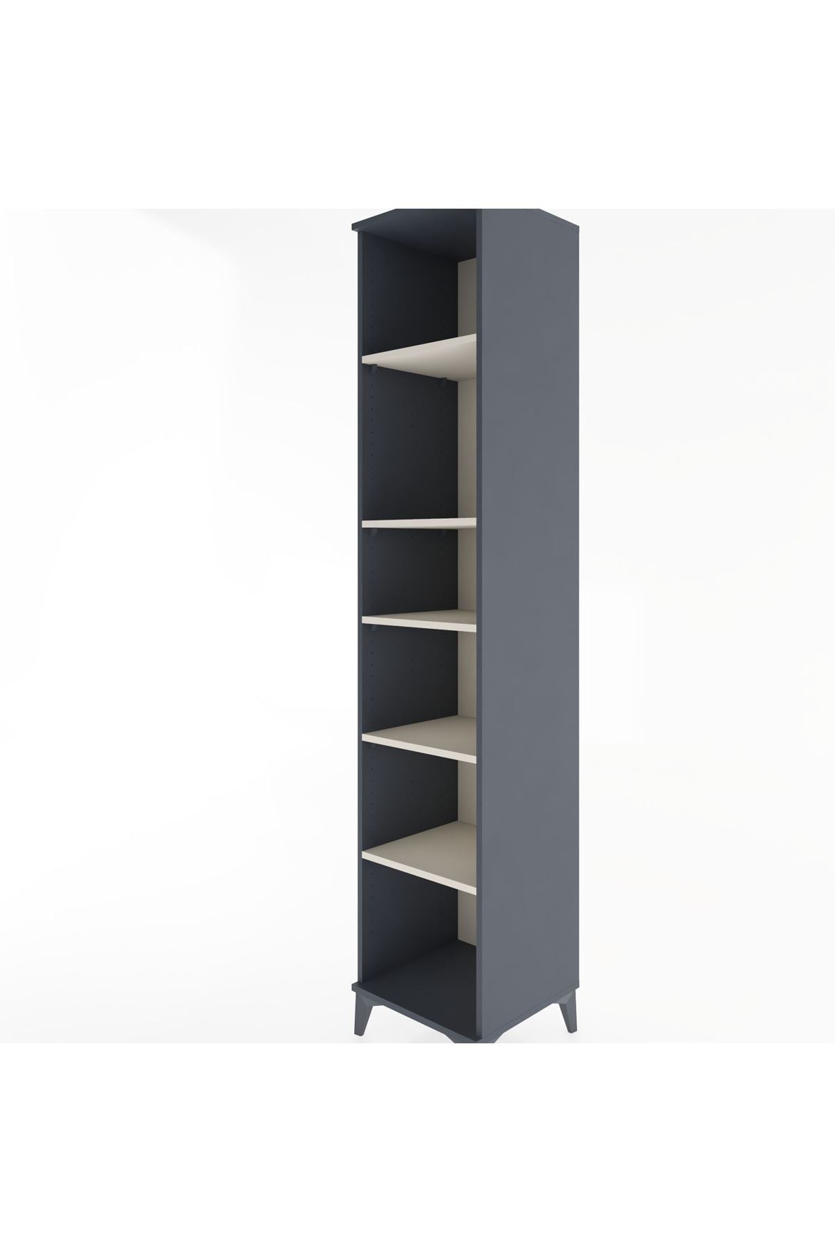 Hyperion Dolap 5 Raflı 44x44x221 Antrasit-Aytaşı