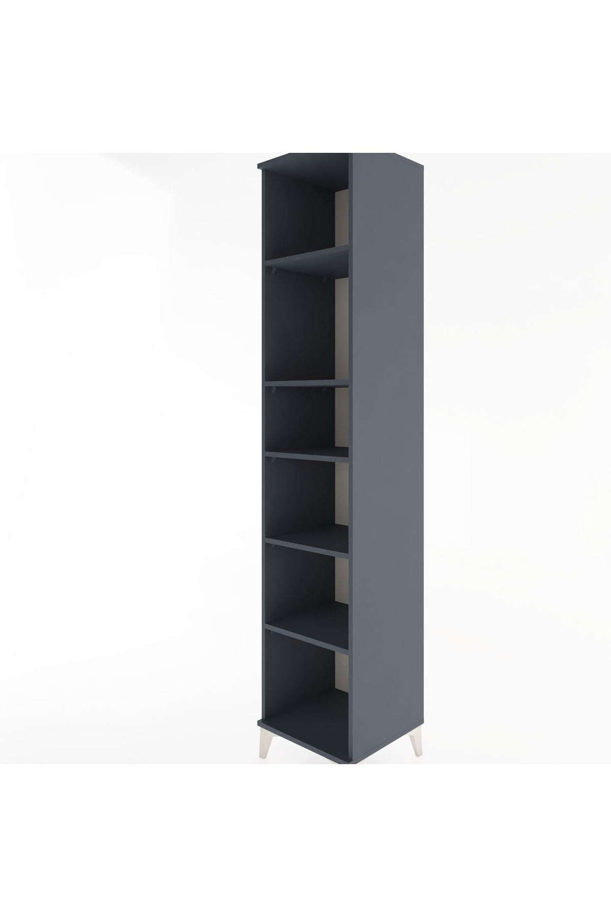 Hyperion Dolap 5 Raflı 44x44x221 Antrasit-Antrasit