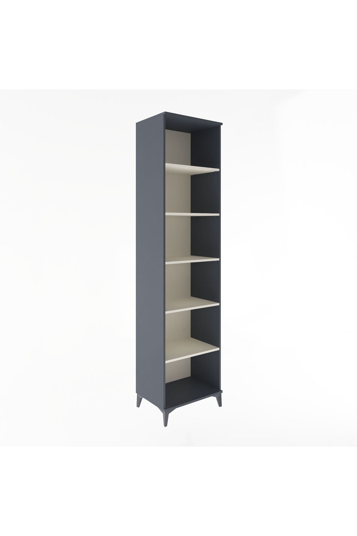 Hyperion Dolap 5 Raflı 60x44x243 Antrasit-Aytaşı