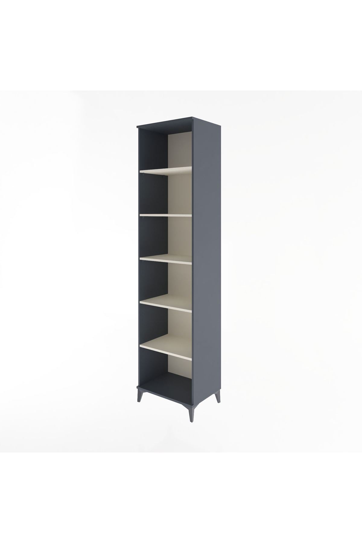 Hyperion Dolap 5 Raflı 60x44x243 Antrasit-Aytaşı