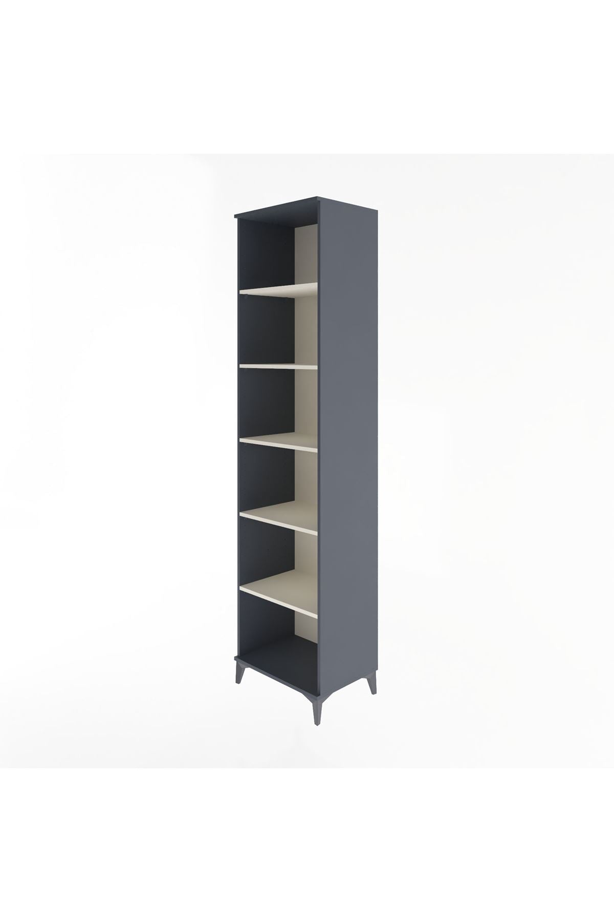Hyperion Dolap 5 Raflı 60x44x243 Antrasit-Aytaşı