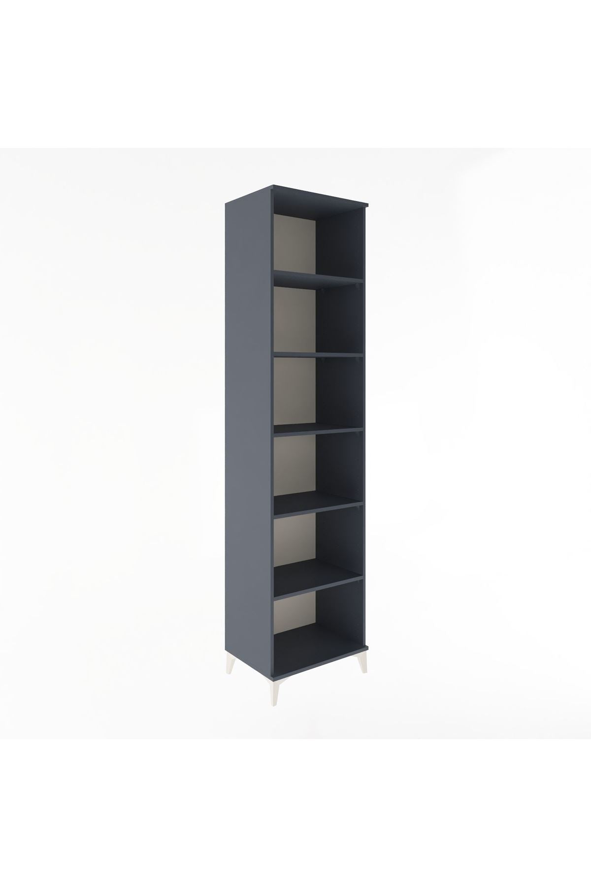 Hyperion Dolap 5 Raflı 60x44x243 Antrasit-Antrasit