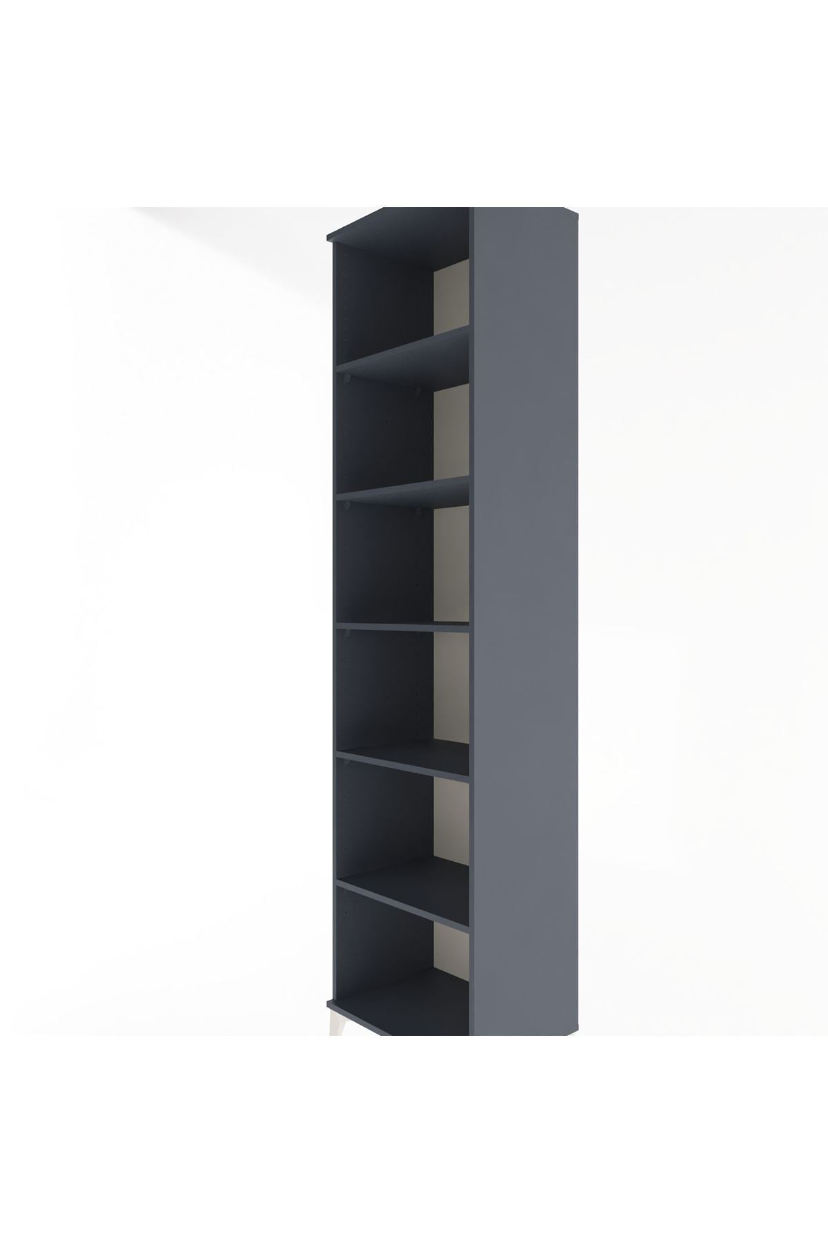 Hyperion Dolap 5 Raflı 60x44x243 Antrasit-Antrasit