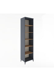 Hyperion Dolap 5 Raflı 60x44x243 Antrasit-Çam